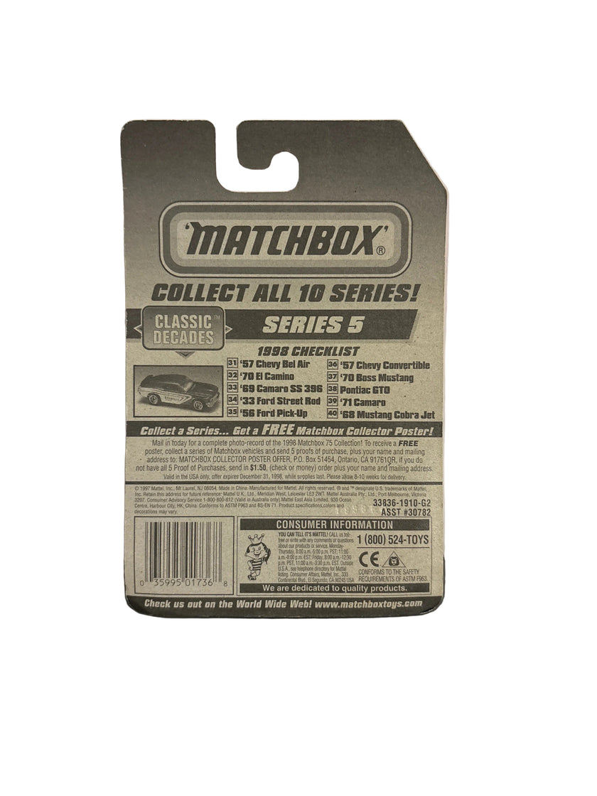 Matchbox 57 Chevy Convertible Diecast