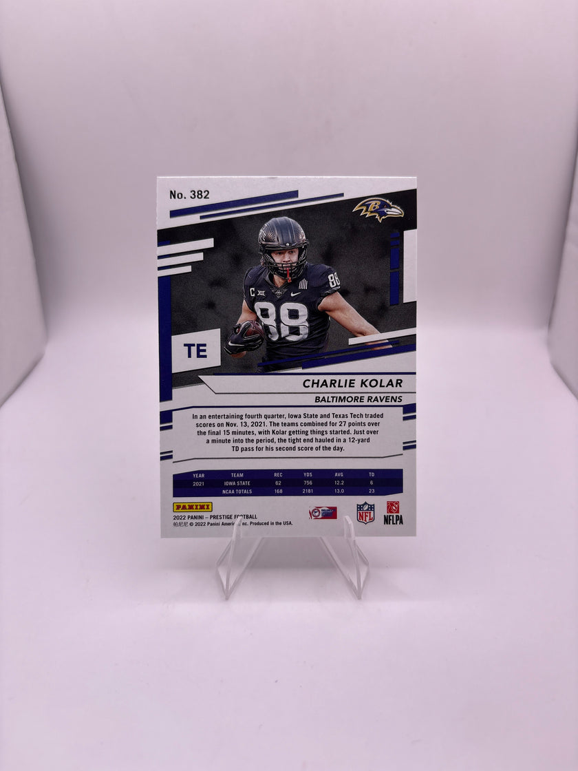 Panini Prestige Charlie Kolar