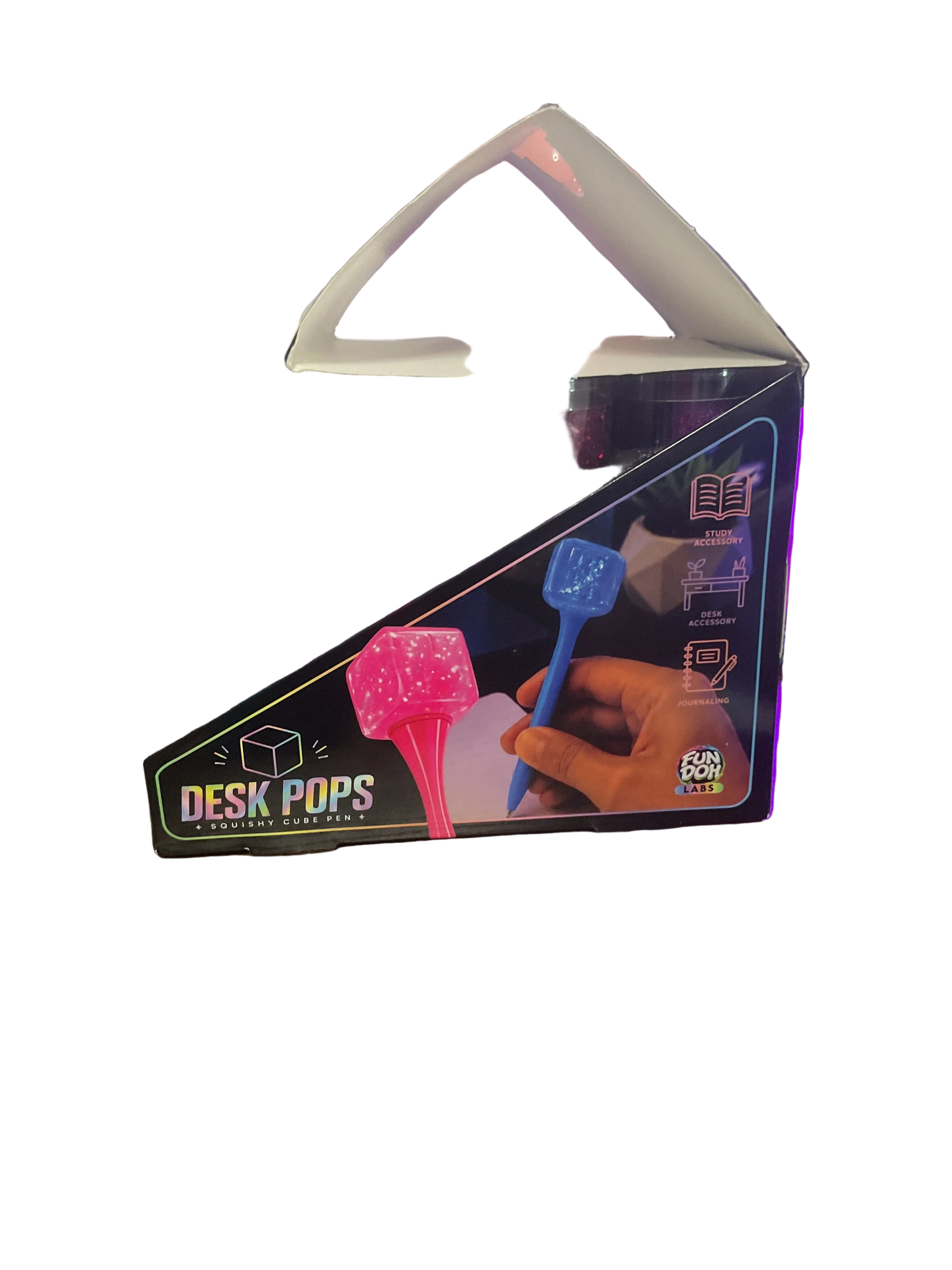 Desk Pops Squishy Cube Pen