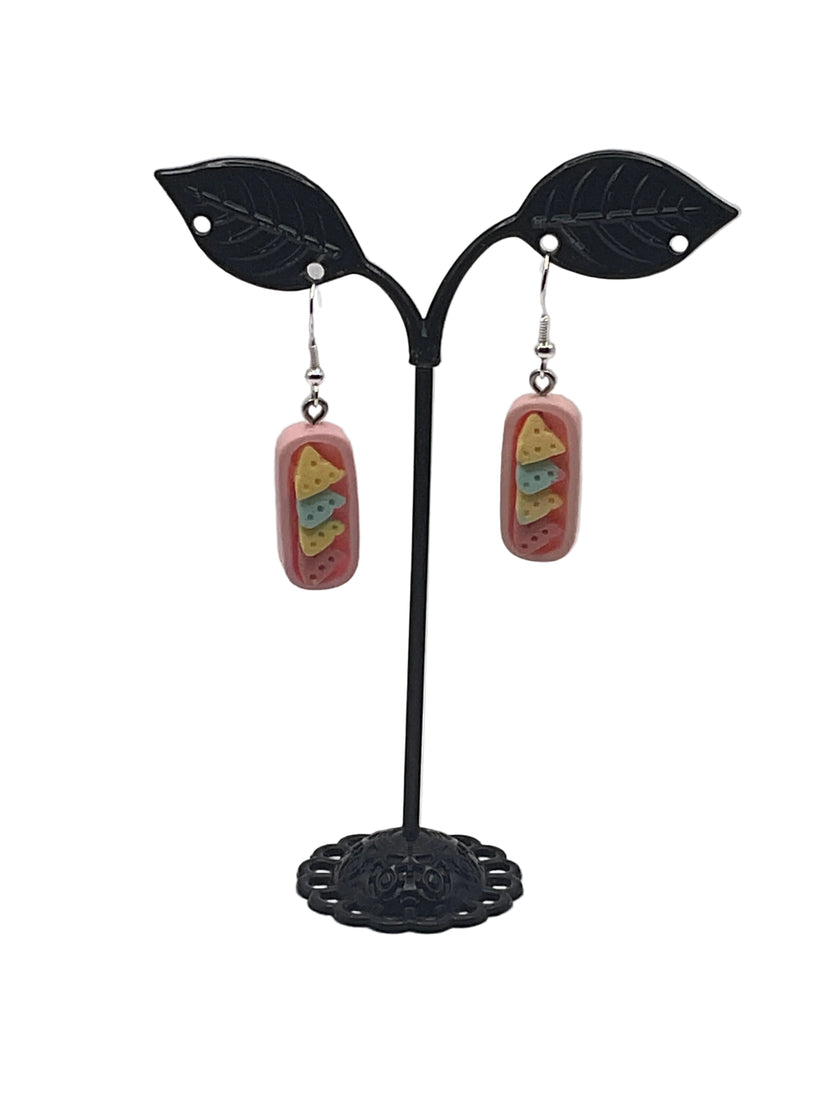 Sushi/Cheese Tray Earrings