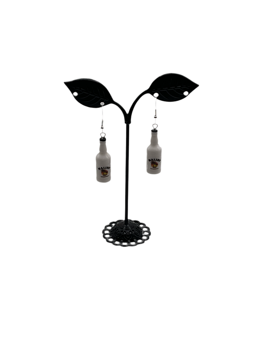 Malibu rum earrings