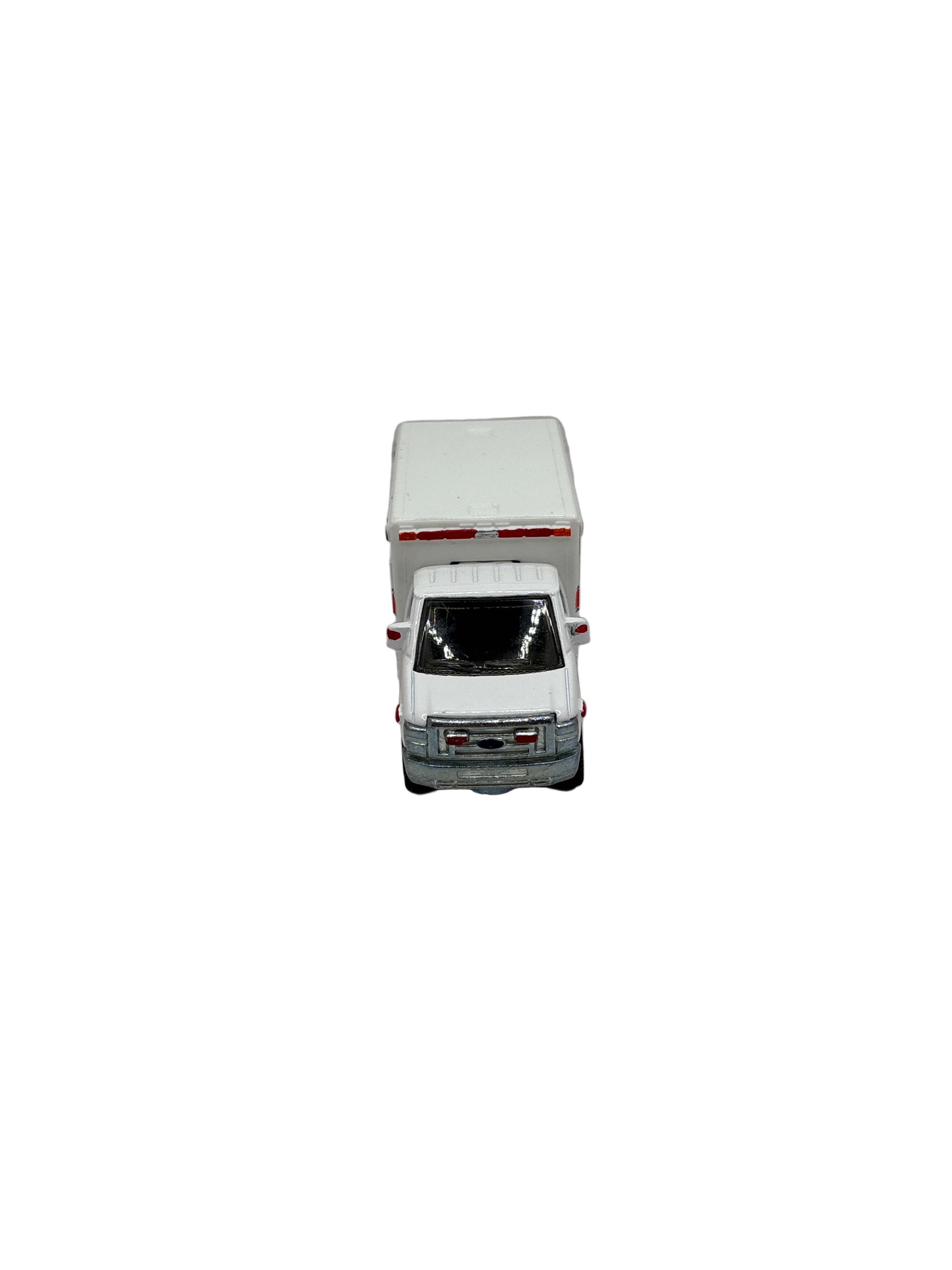 Matchbox 2009 Ford E-350 Ambulance Diecast white