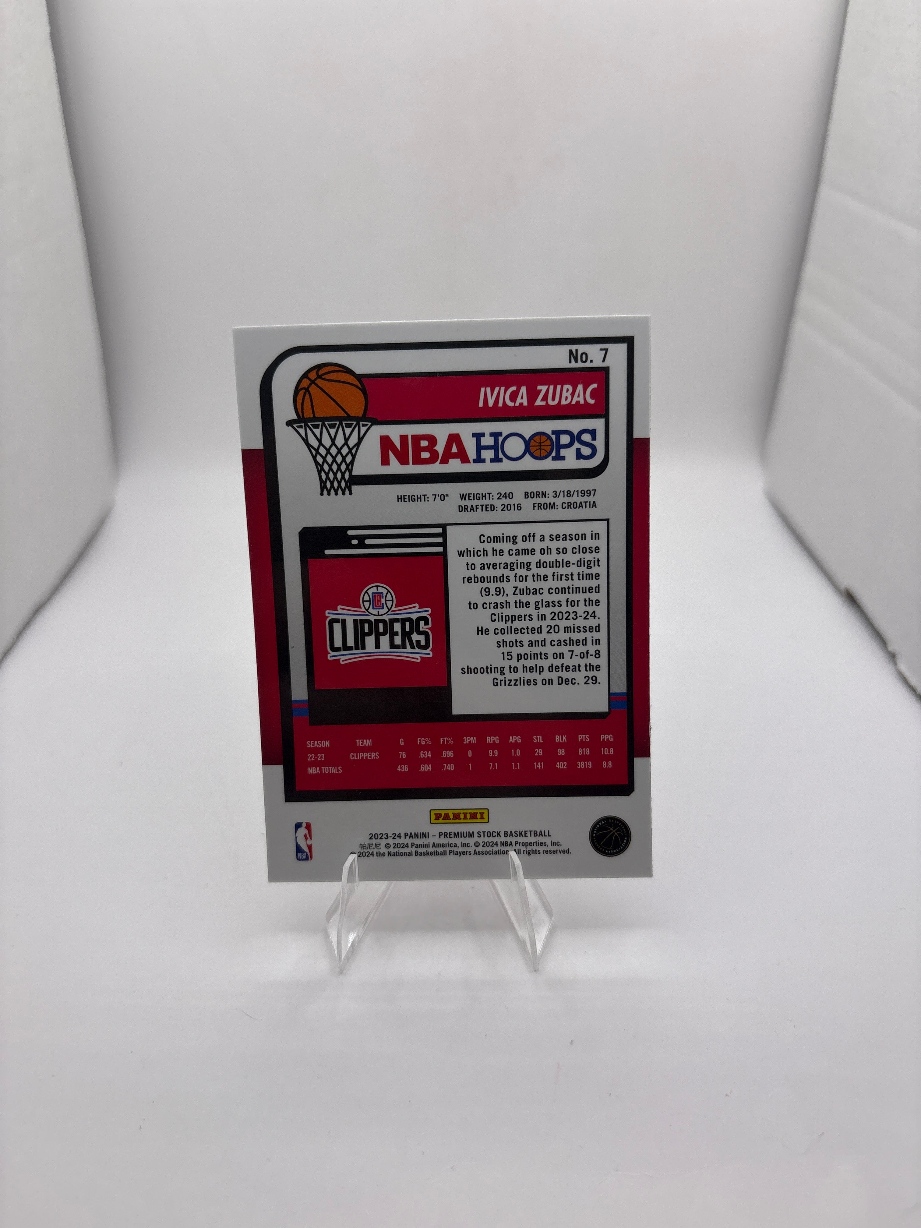 NBA Hoops Ivica Zubac