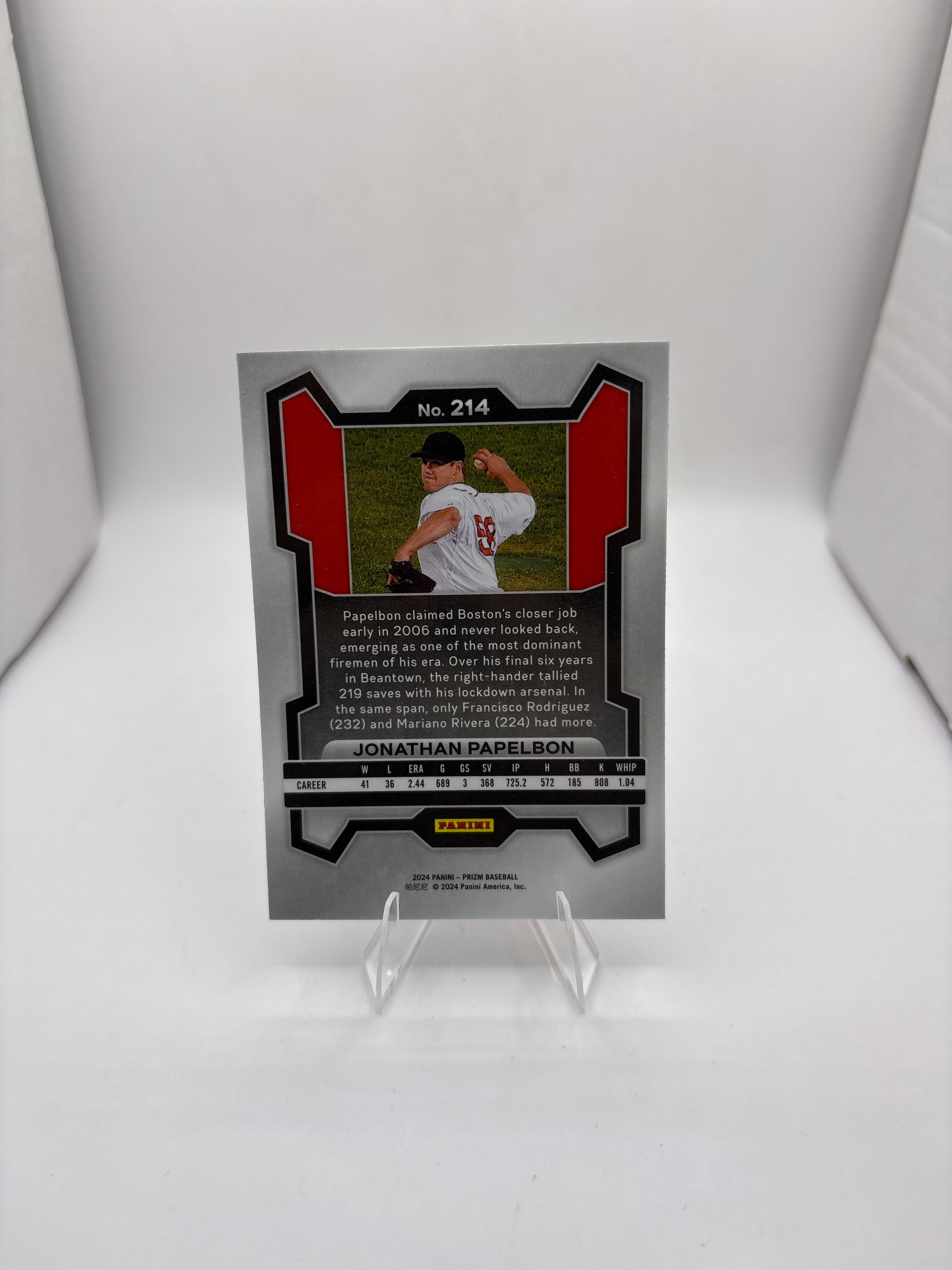 Prizm Jonathan Papelbon