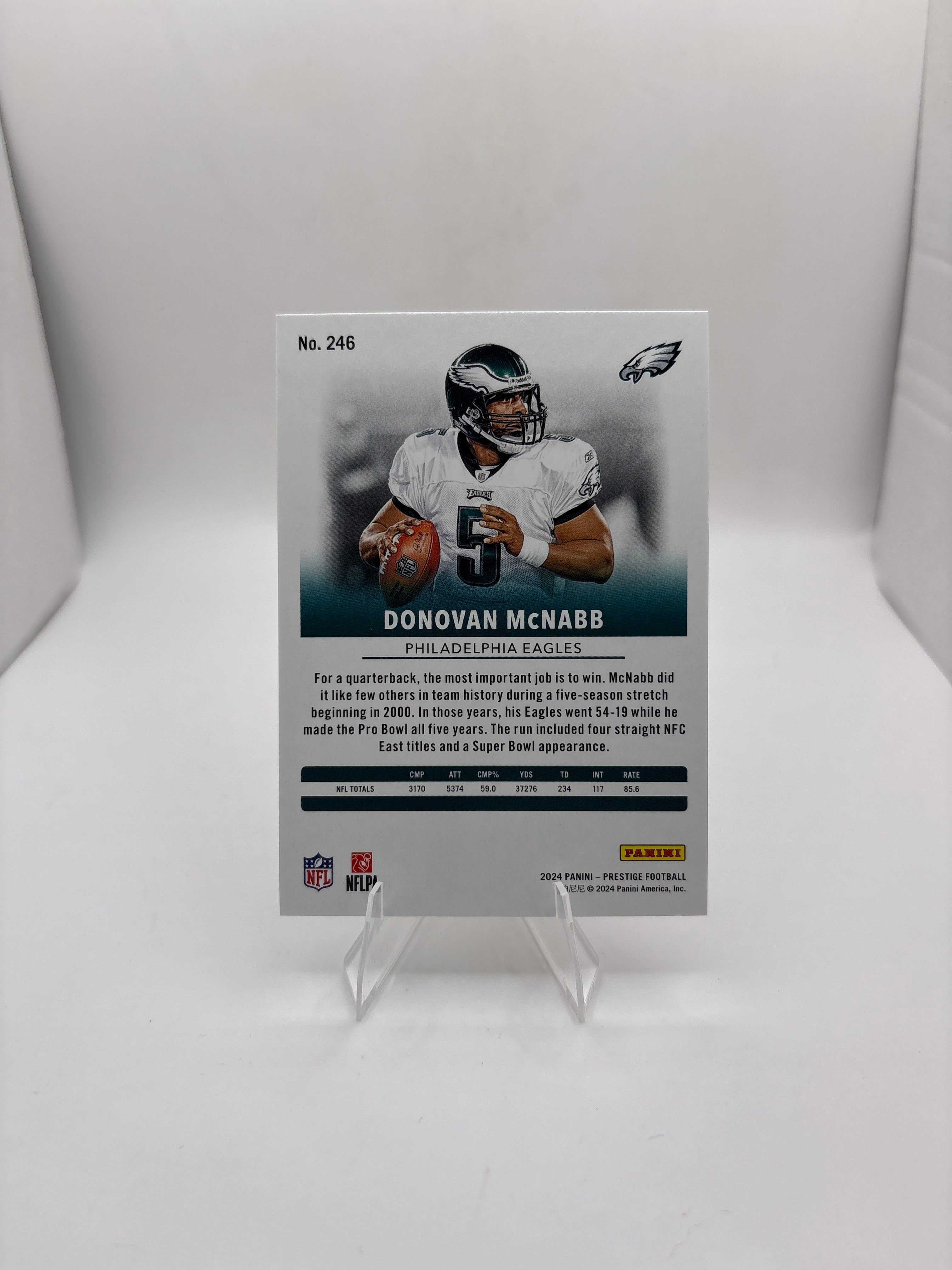 Panini Prestige Donovan McNabb