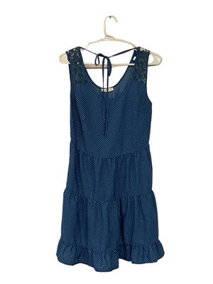 Blue Polka Dot Dress