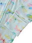 PoshTOT Dragonfly Bamboo Baby Convertible Zippy Romper