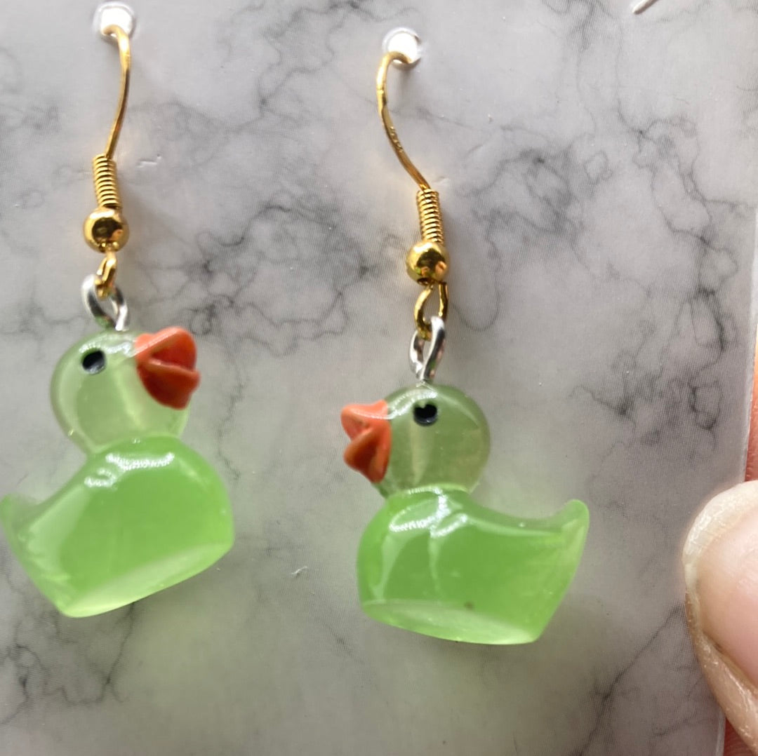 Rubber Ducky earrings