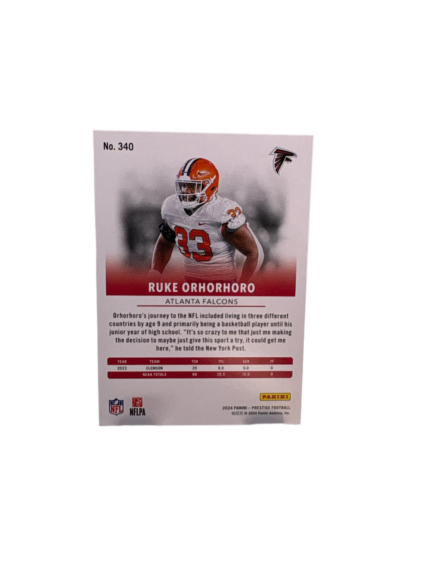 Panini Prestige Ruke Orhorhoro