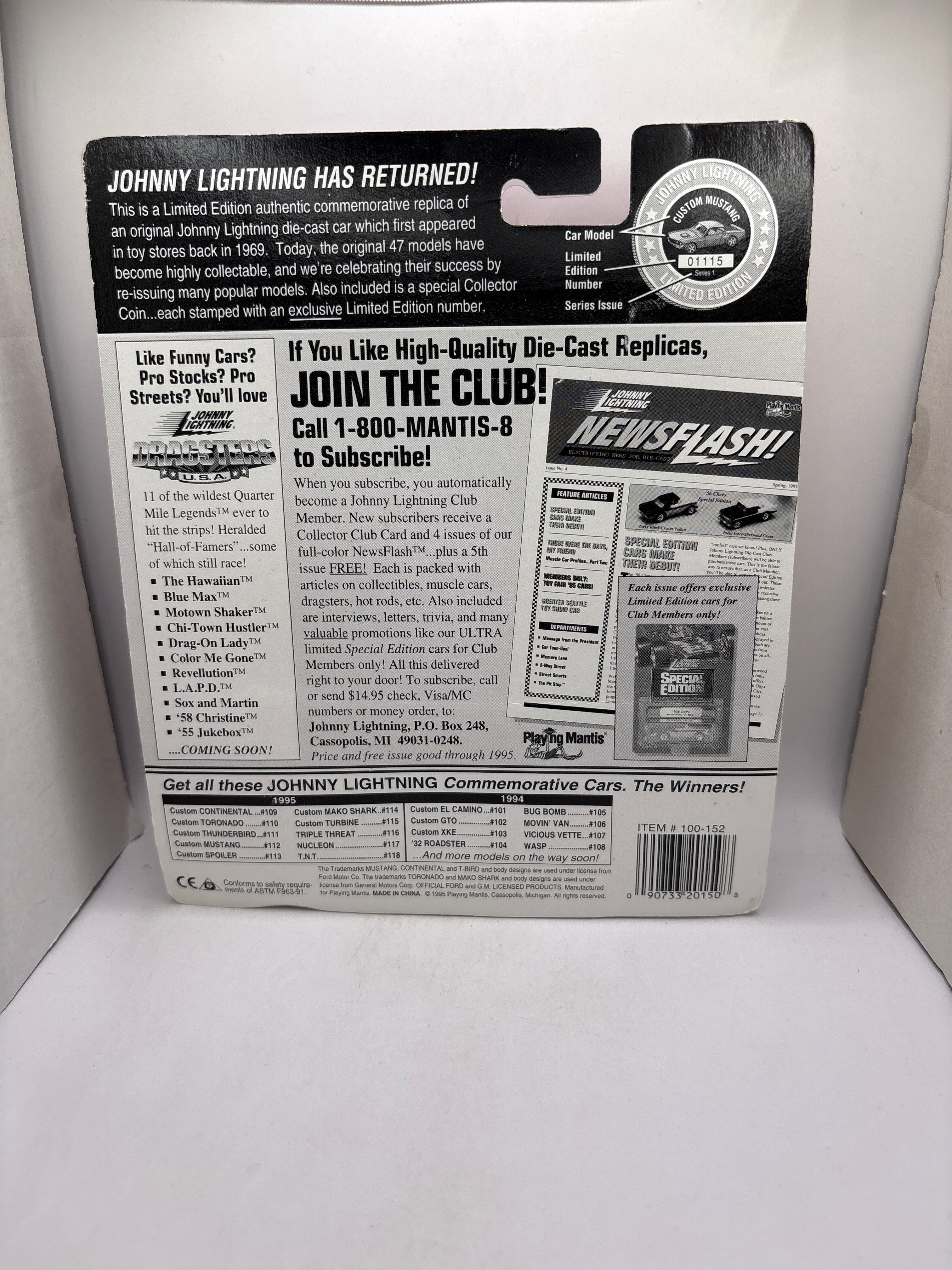 Johnny Lightning Custom Continental Diecast