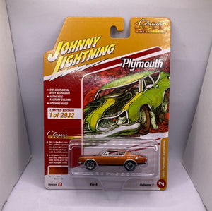 Johnny Lightning 1969 Plymouth Barracuda Diecast