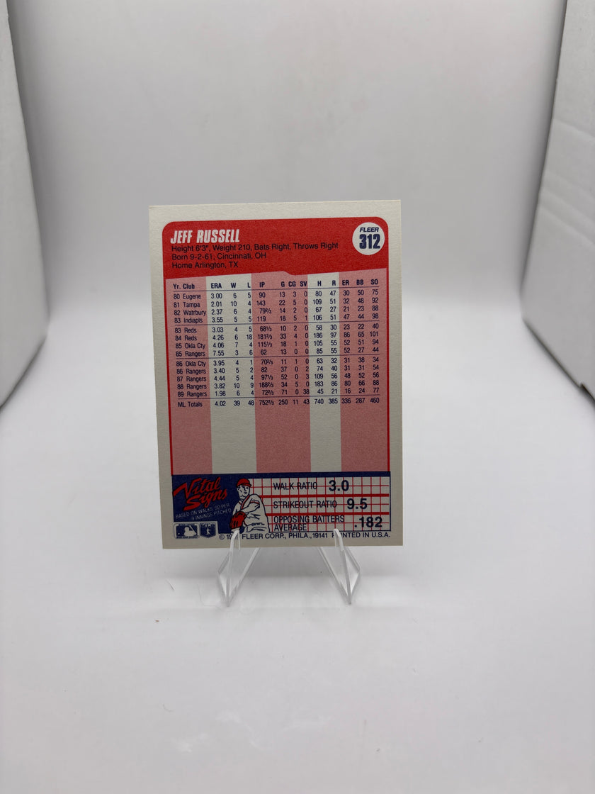 Fleer Jeff Russell