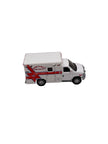 Matchbox 2009 Ford E-350 Ambulance Diecast white