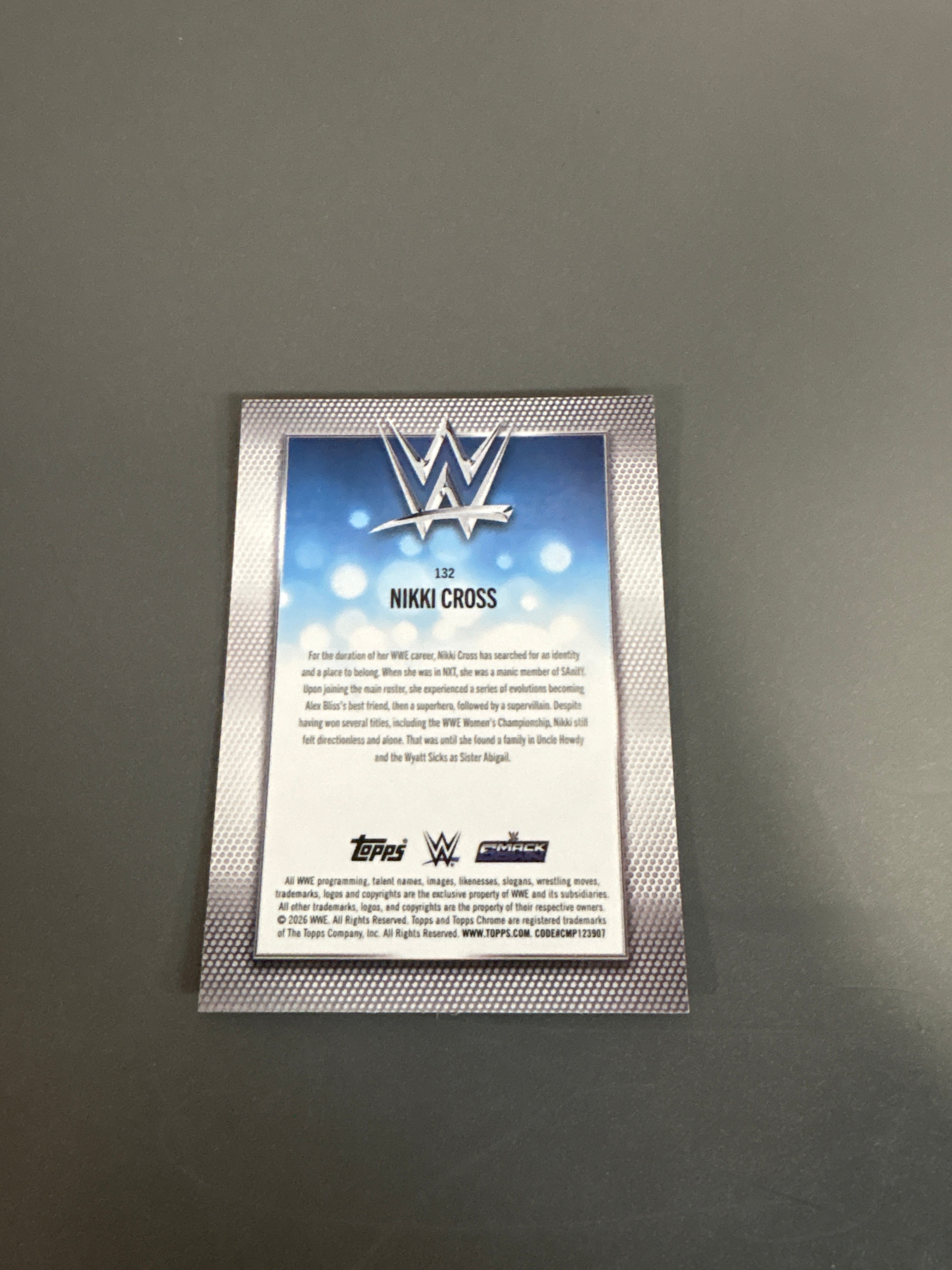 Topps Nikki Cross