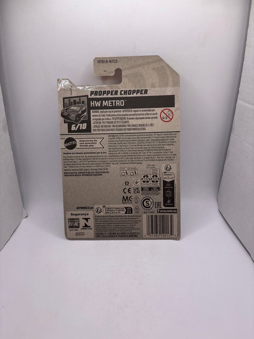 Hot Wheels Propper Chopper Diecast