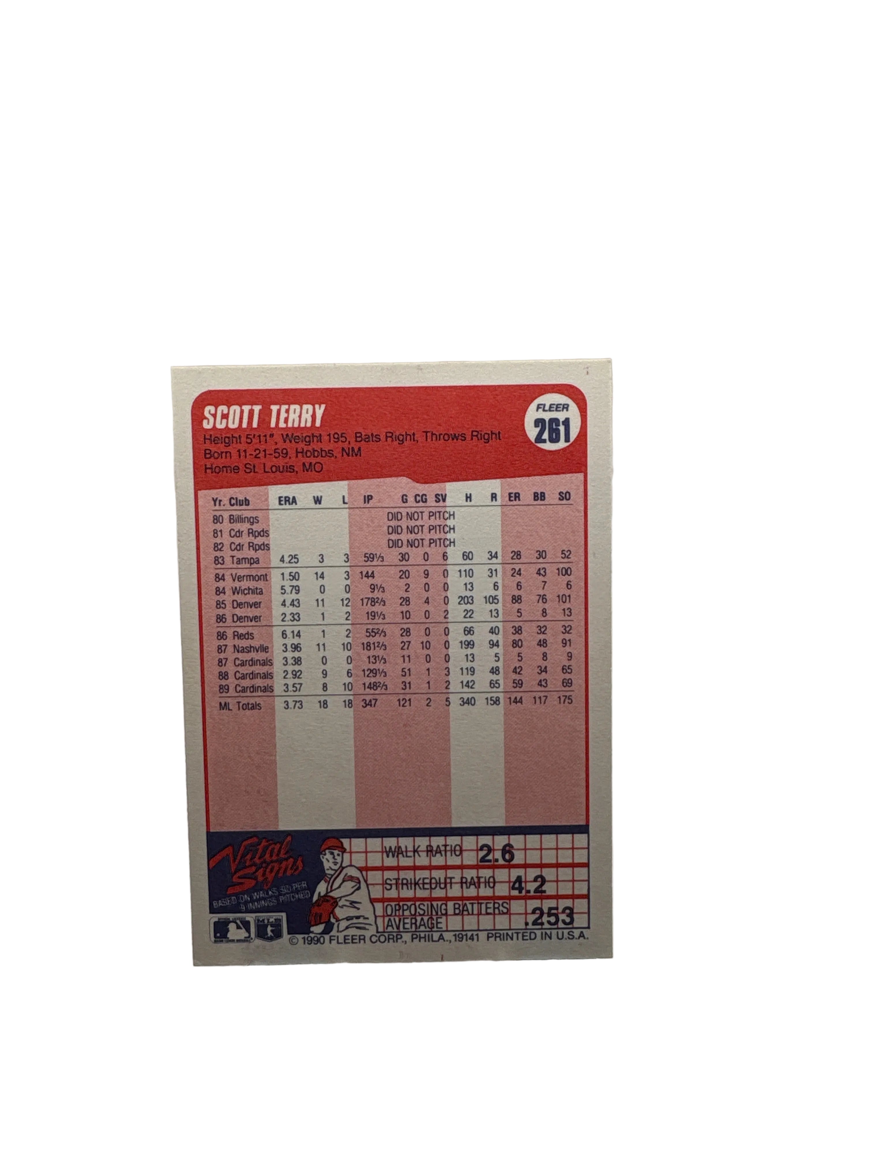 Fleer Scott Terry