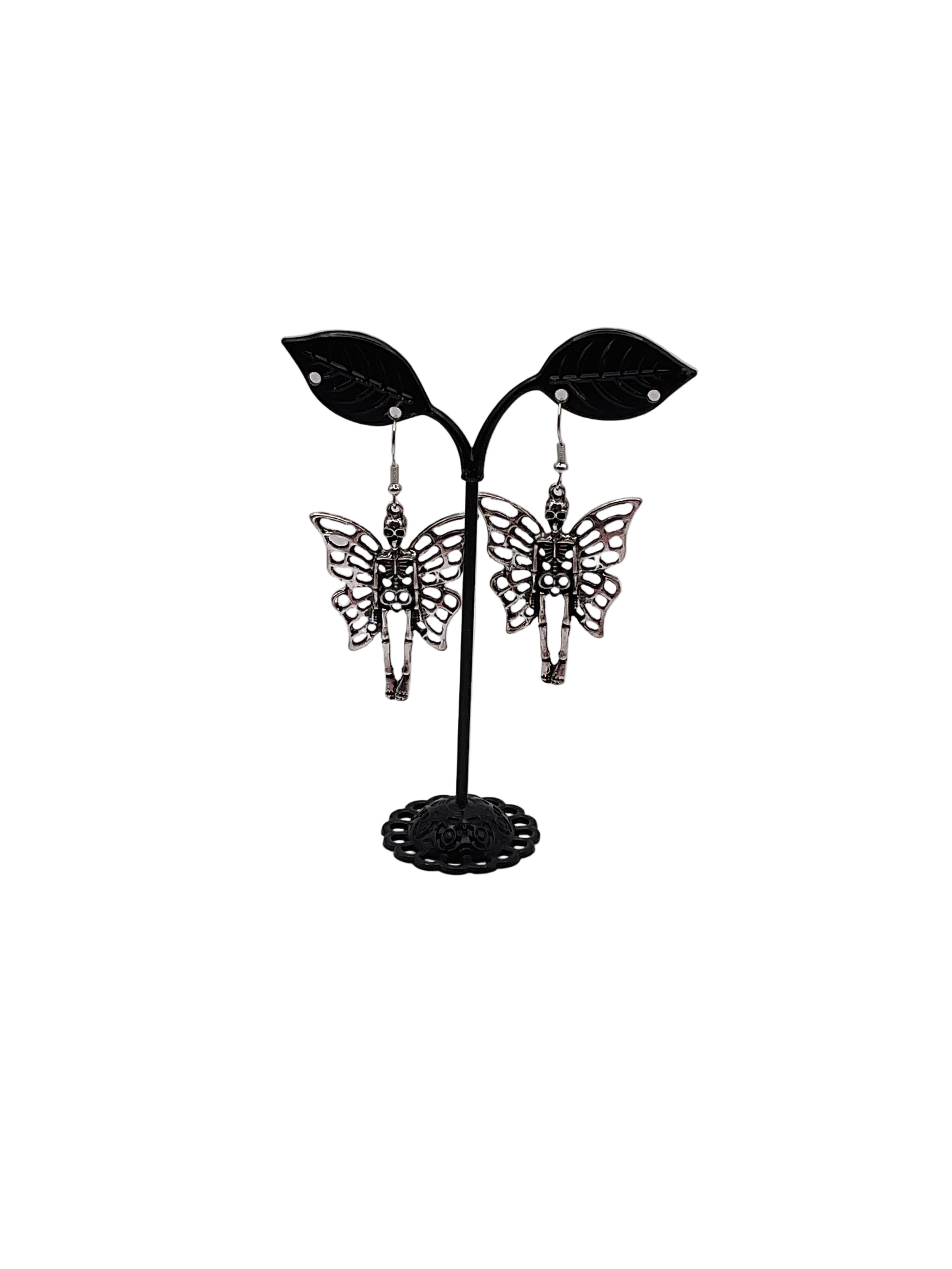 Skeleton Fairy Earrings