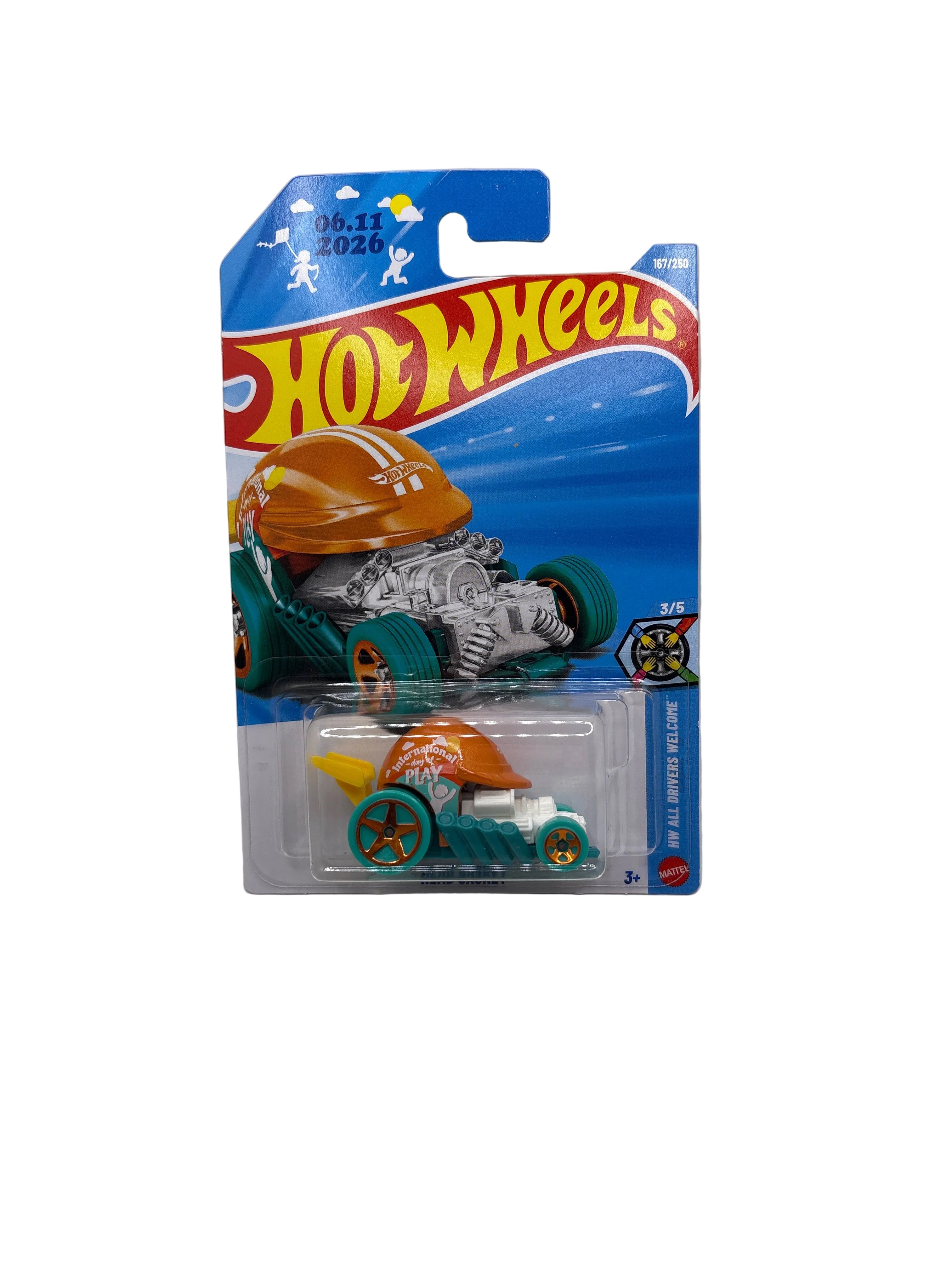 Hot Wheels Head Gasket Diecast orange