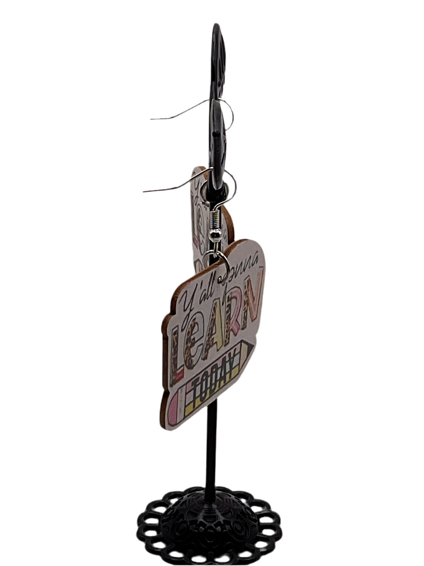 Teacher earrings