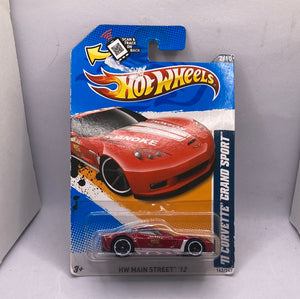 Hot Wheels 11 Corvette Grand Sport Diecast