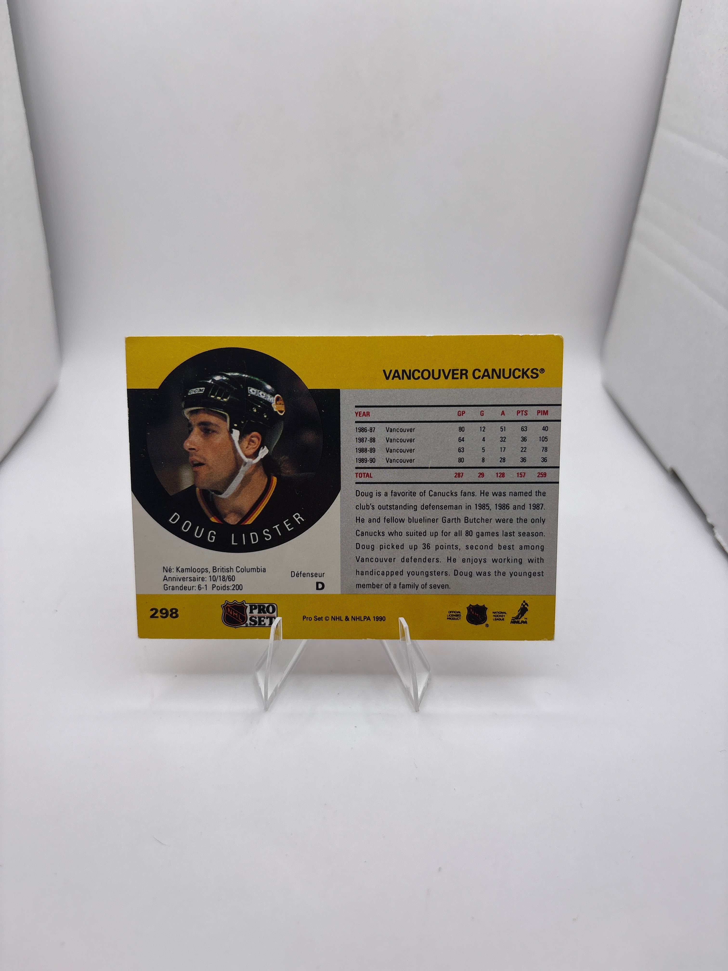 Pro Set Doug Lidster