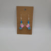 Blue and Pink Drink Earrings