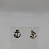 Gold Nautical Post Earrings