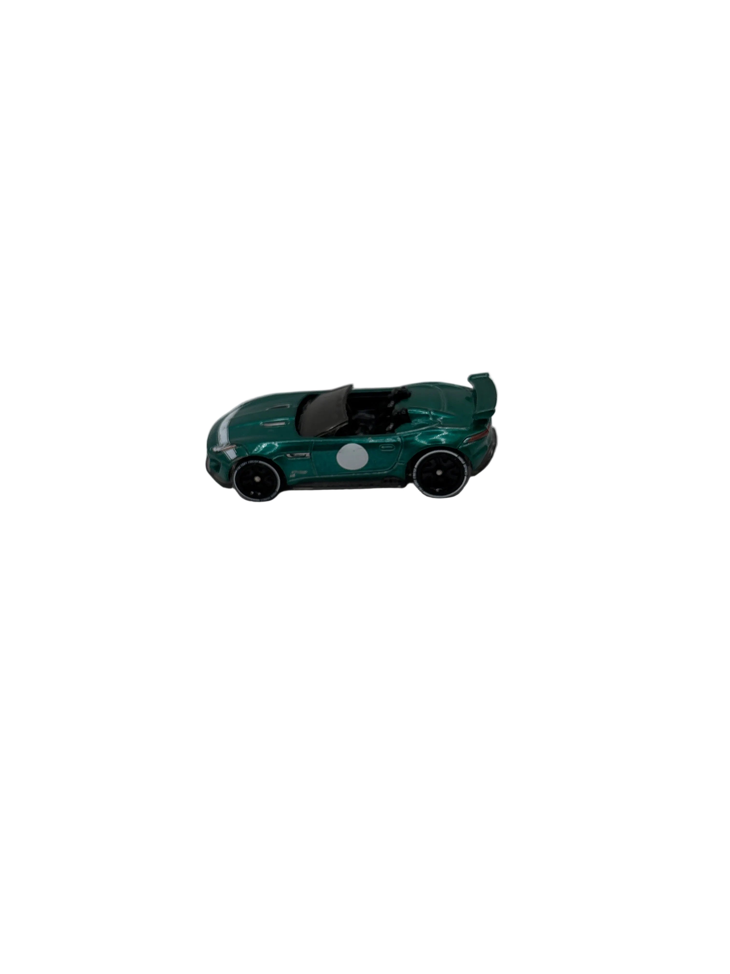 Hot Wheels 15 Jaguar F-Type Project 7 Diecast green