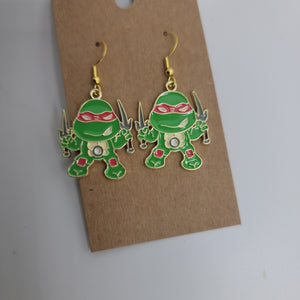 Ninja Turtle Earrings