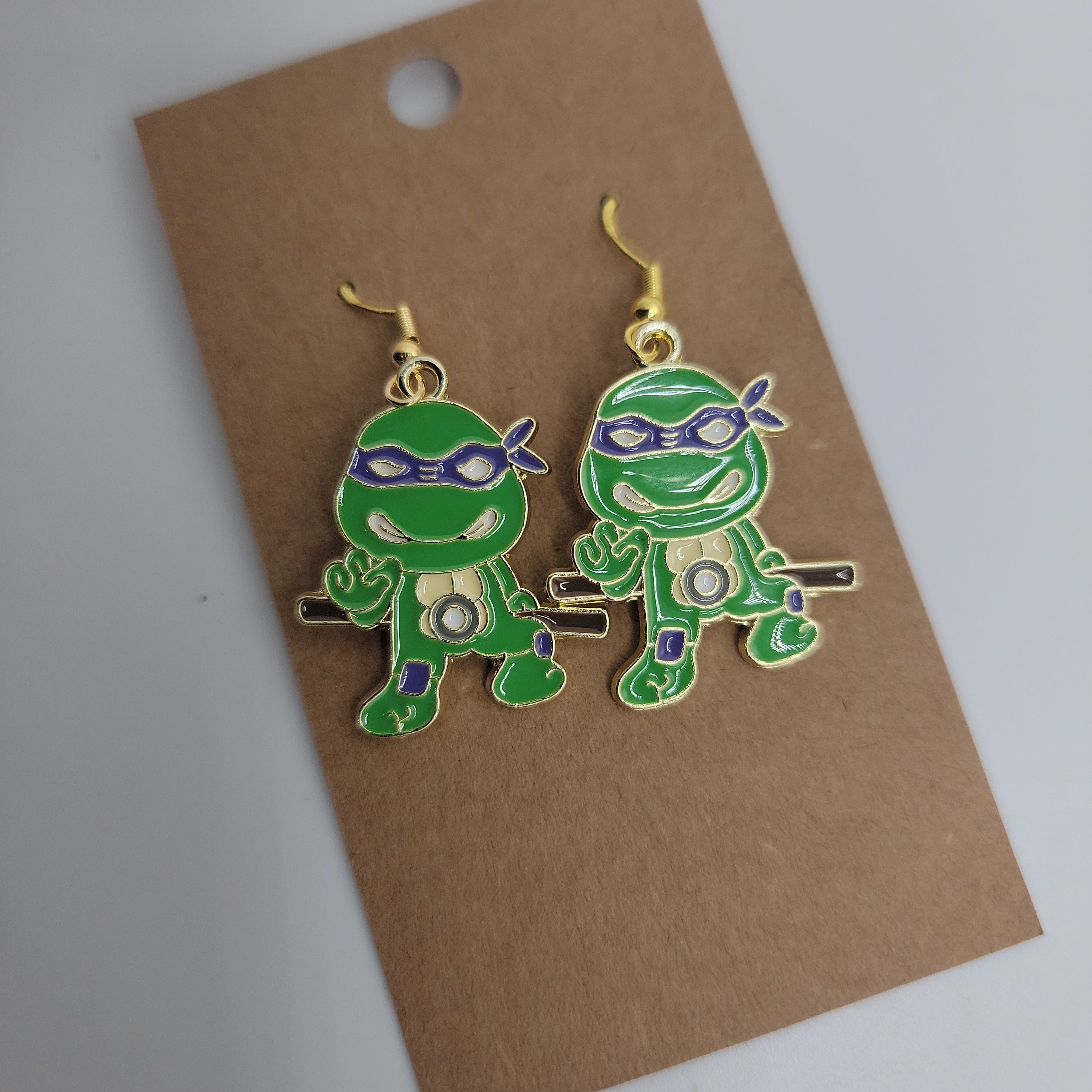 Ninja Turtle Earrings