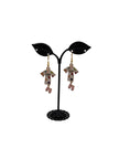 Robe and slipper earrings