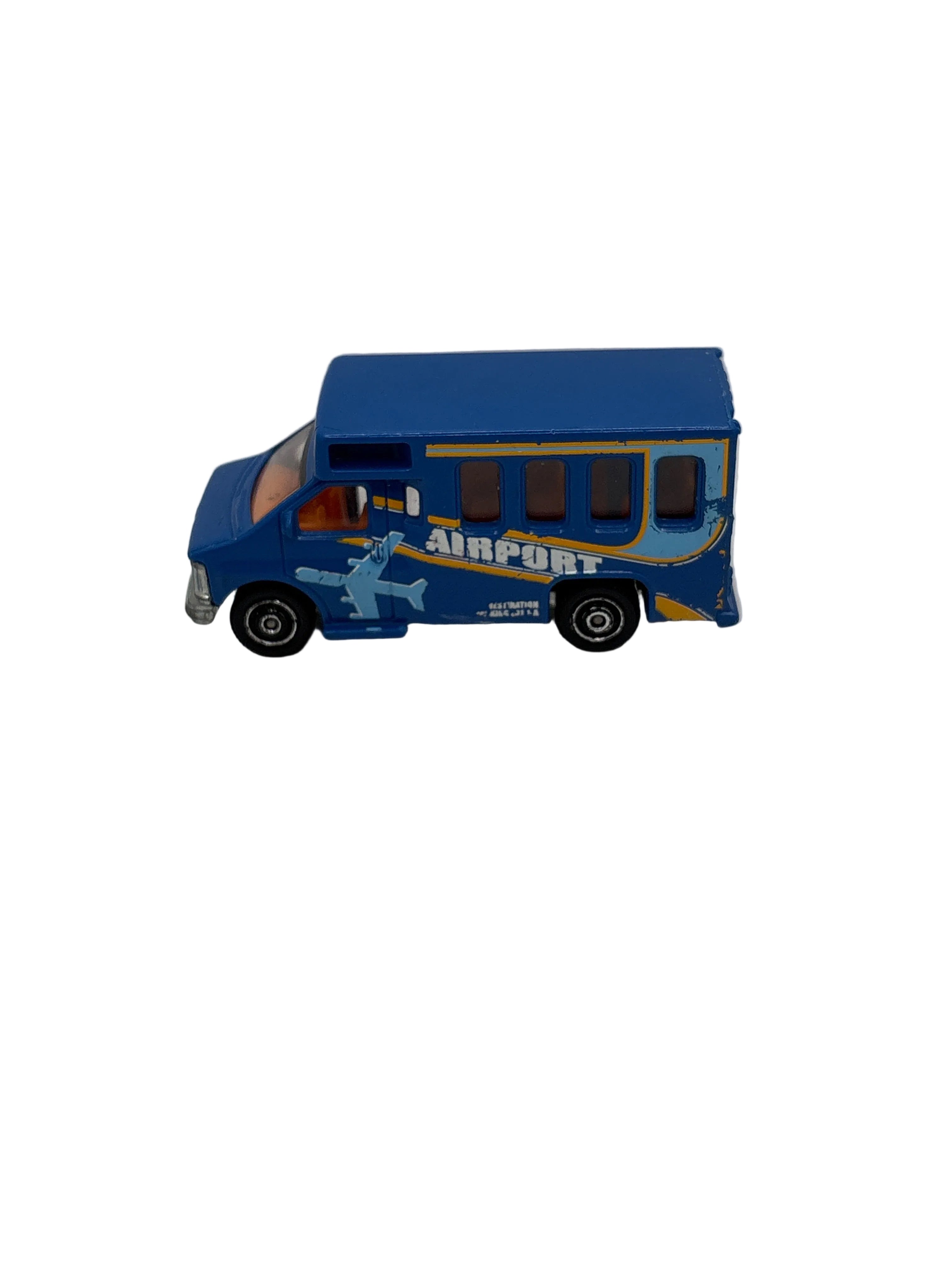 Matchbox Chevy Transport Bus Diecast blue