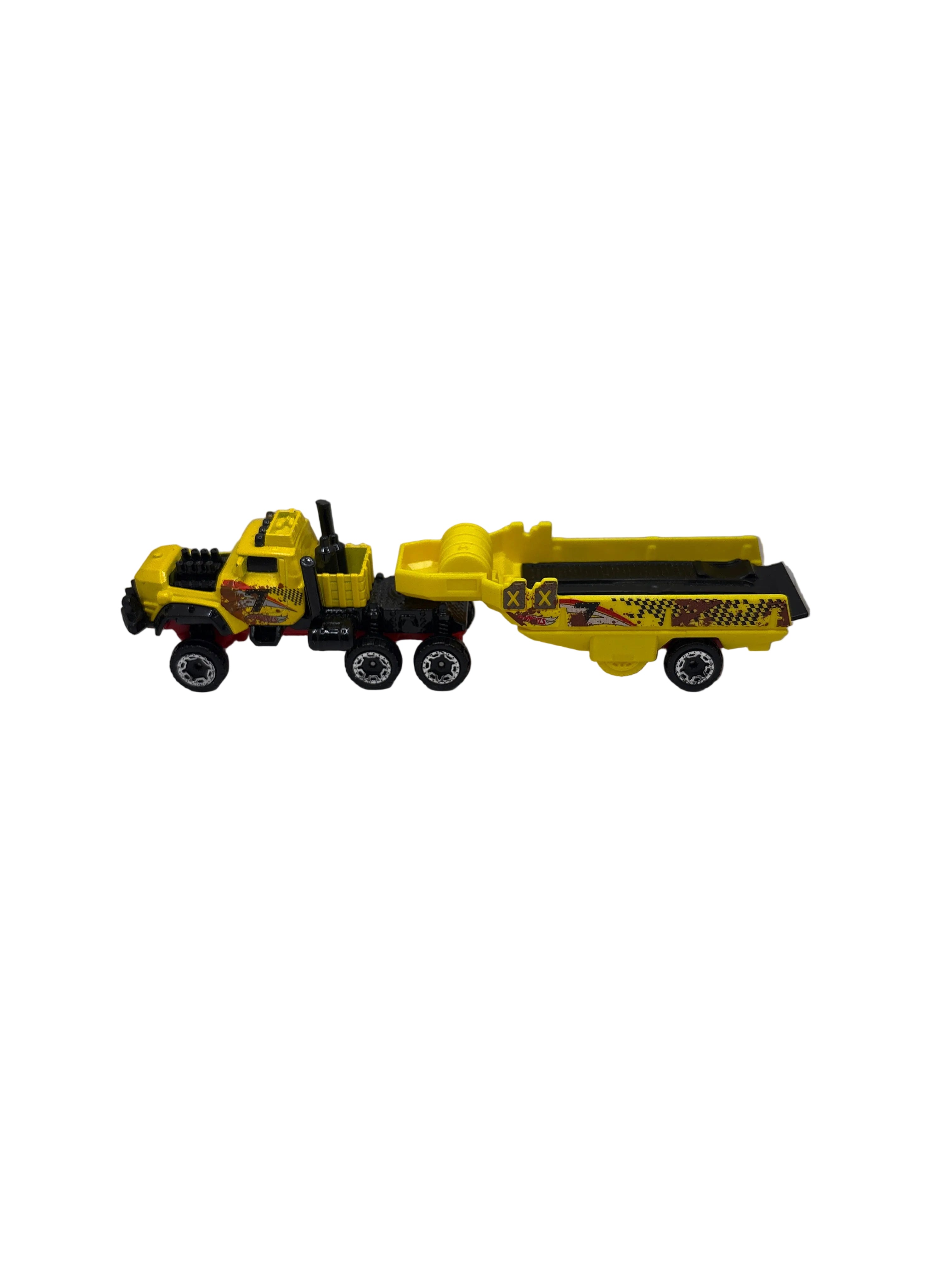 Hot Wheels Haulin Horsepower Diecast yellow