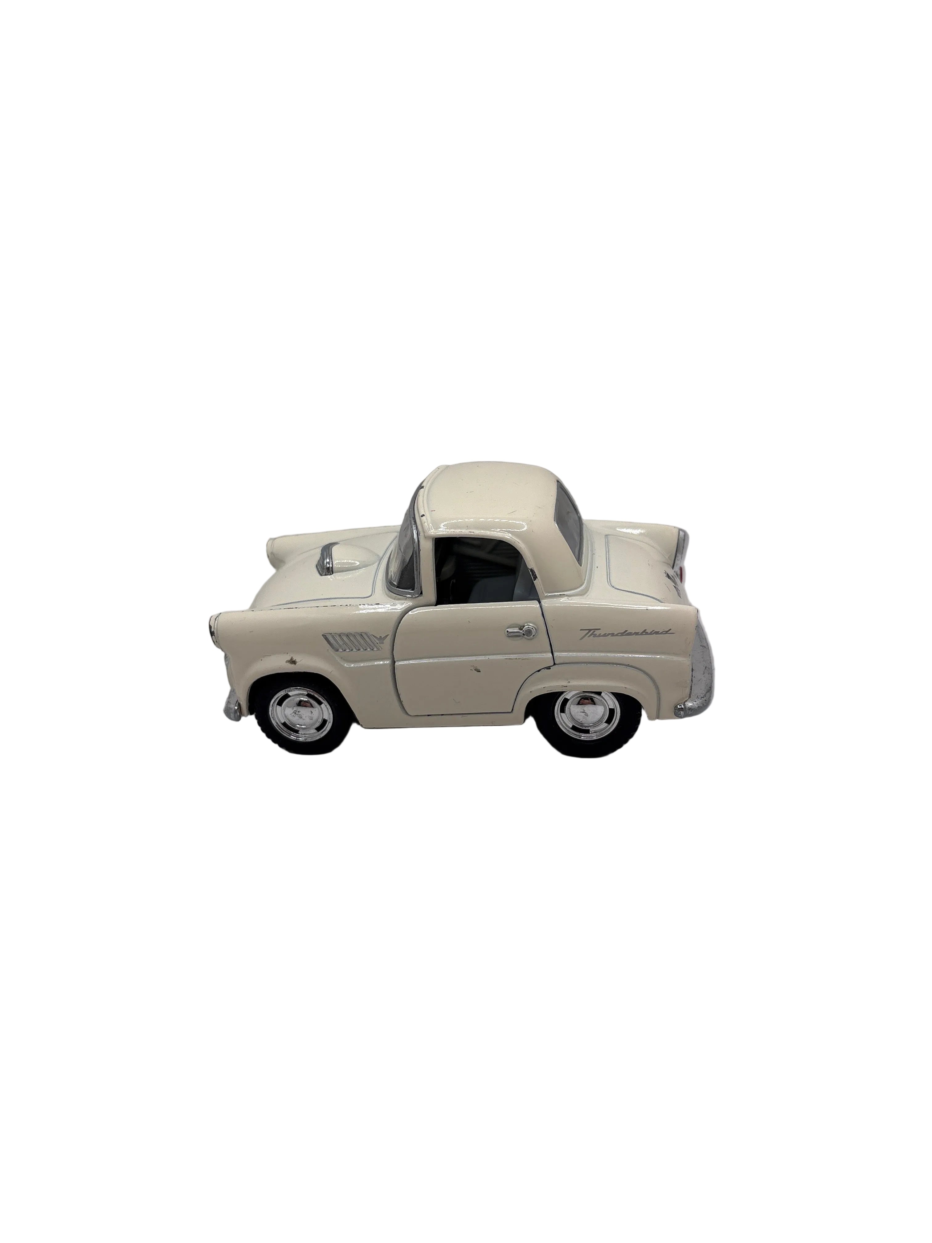 Kinsfun 1955 Ford Thunderbird Diecast white