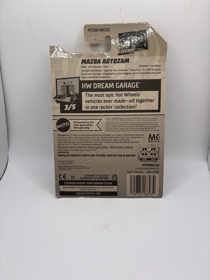 Hot Wheels Mazda Autozam Diecast