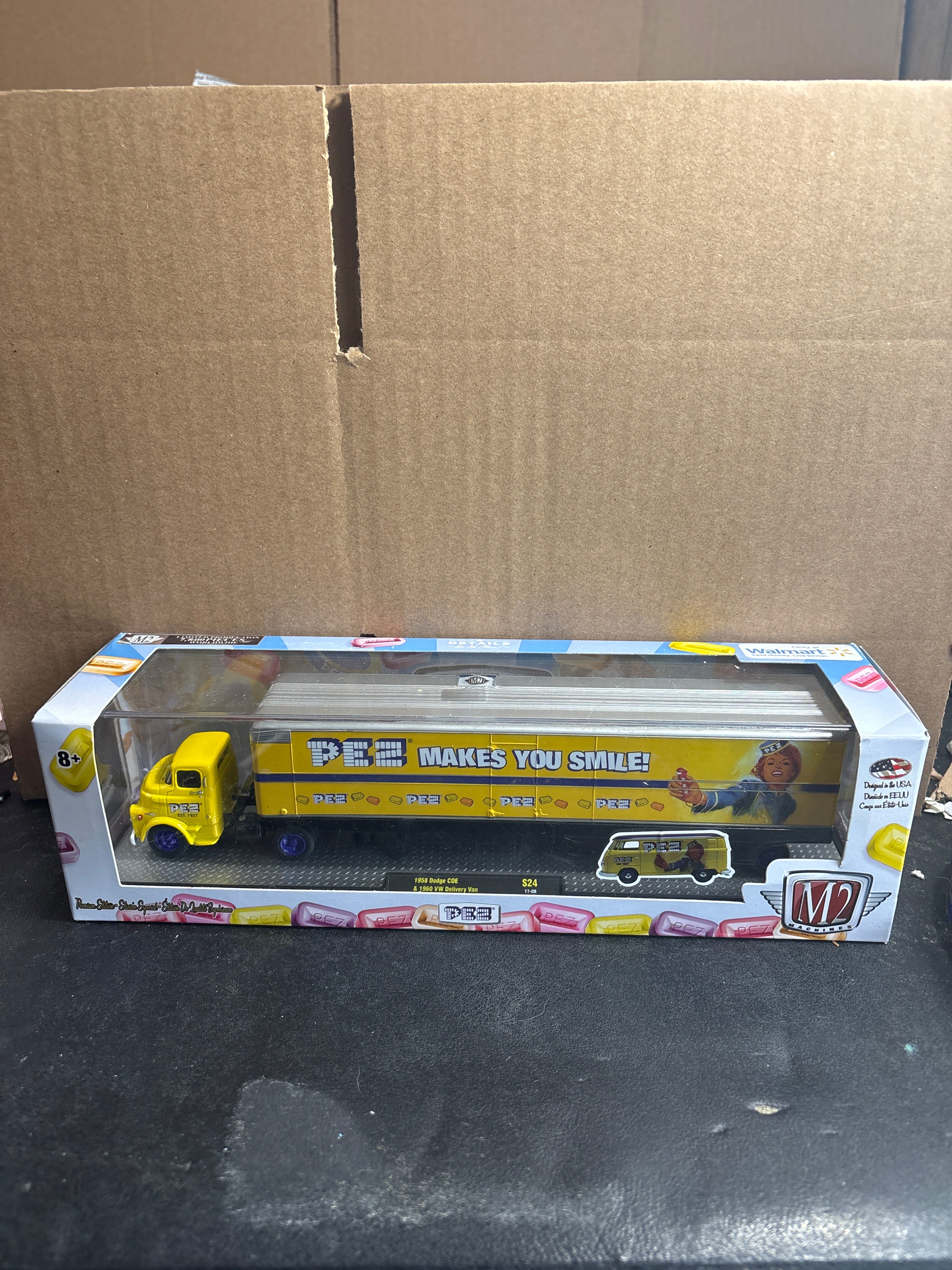 M2 1958 Dodge COE & 1960 VW Delivery Van Diecast