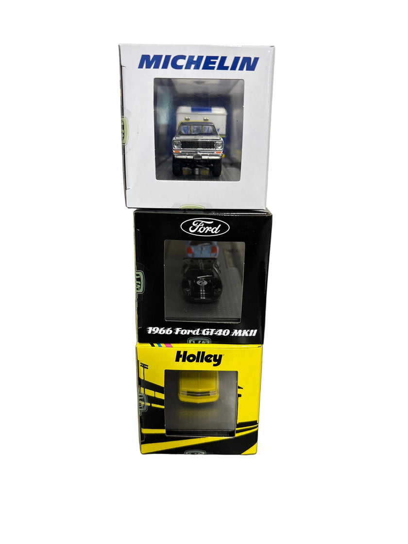 M2 Auto Haulers 3 Pack Diecast multi colors