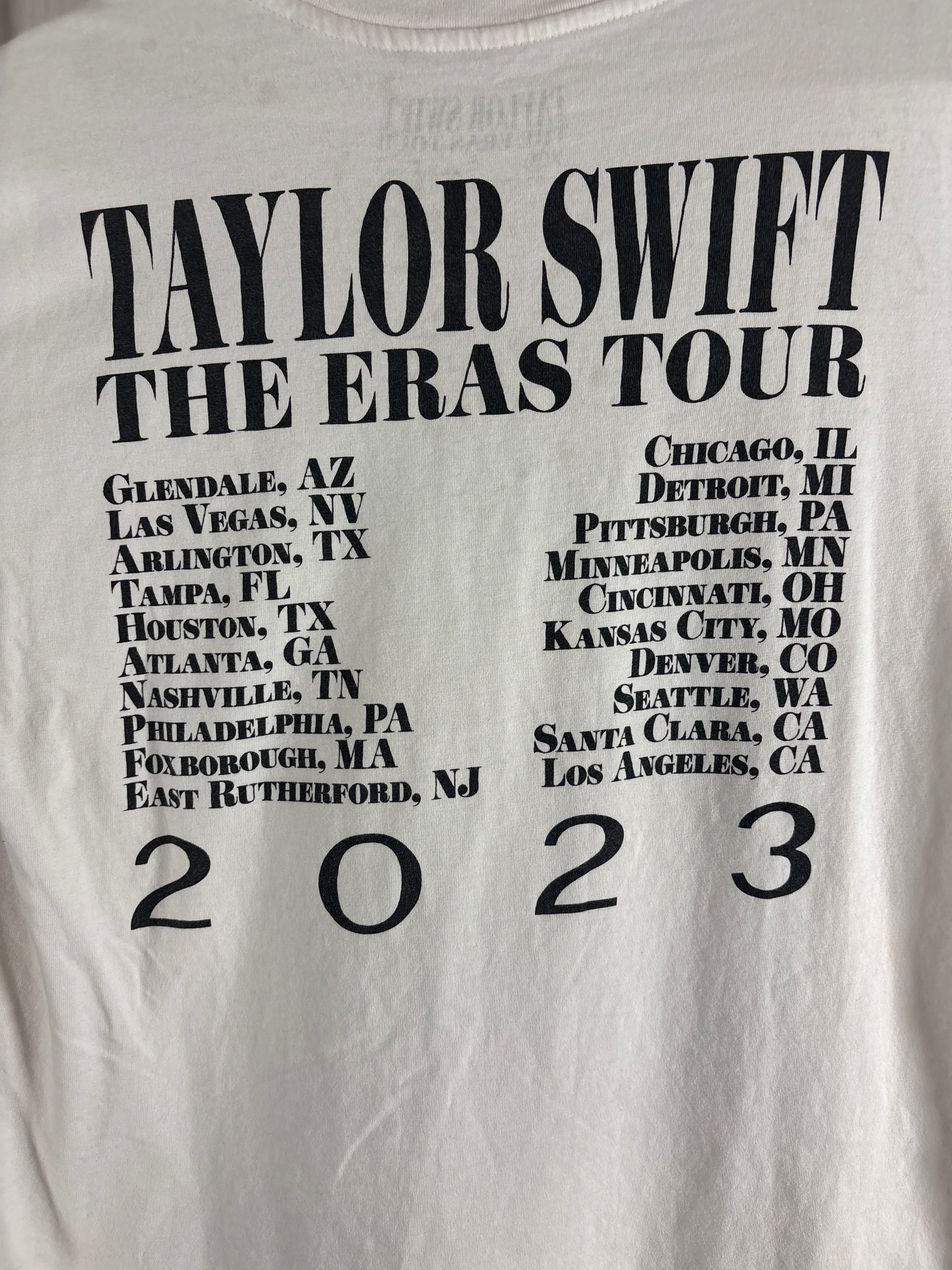 Taylor Swift The Eras Tour T Shirt