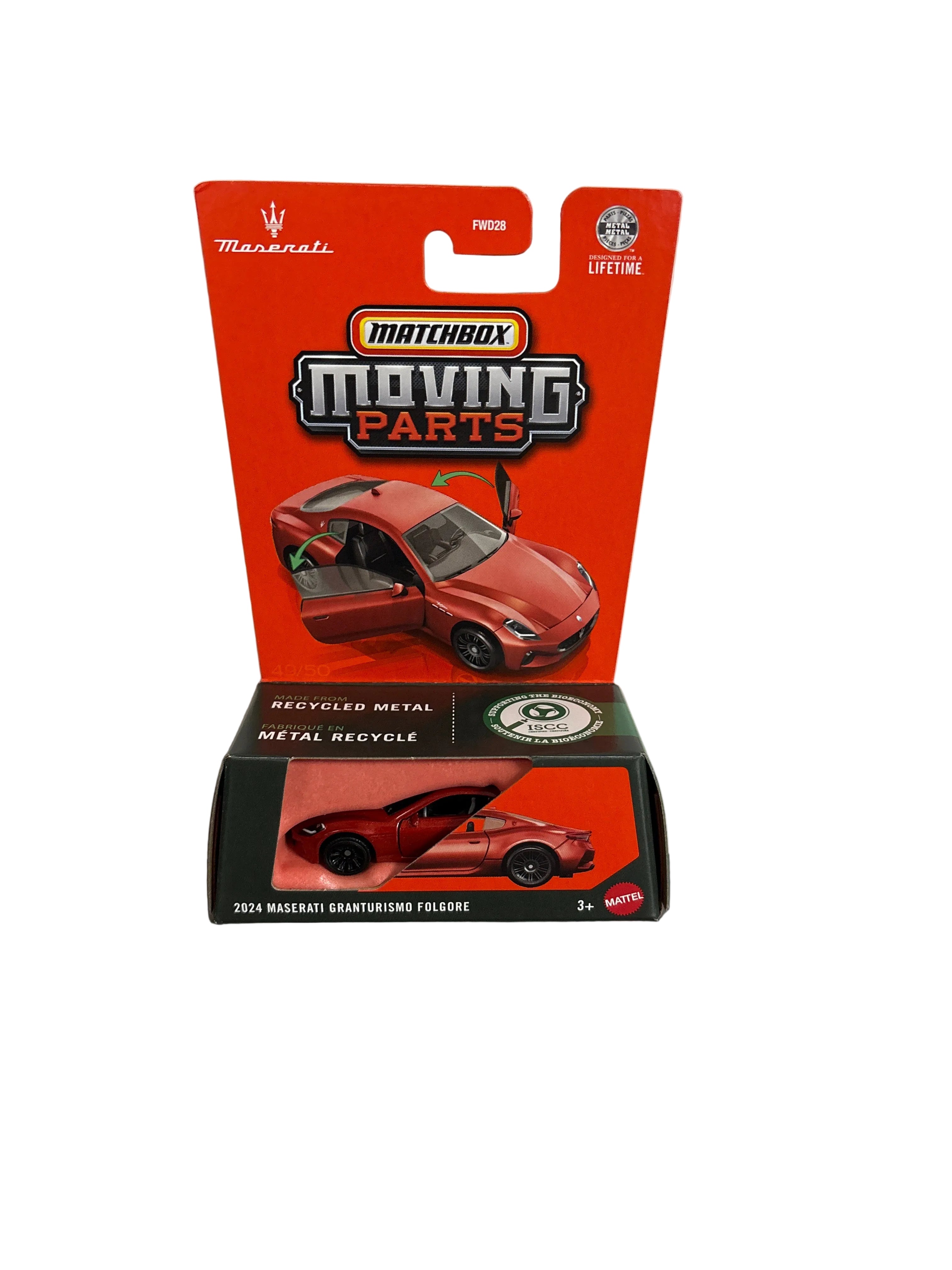 Matchbox 2024 Maserati Granturismo Folgore Diecast red