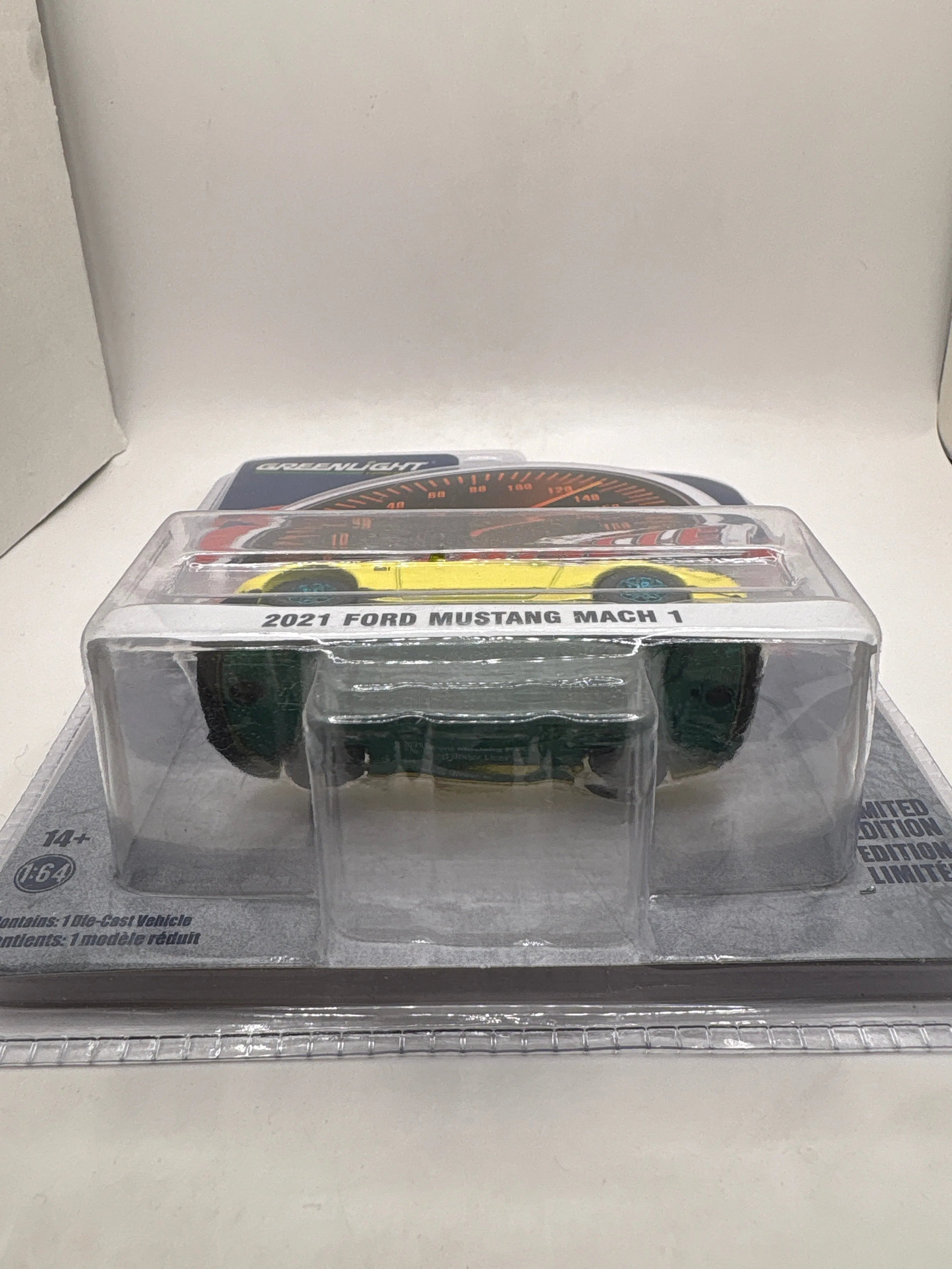 Greenlight 2021 Ford Mustang Mach 1 Diecast yellow