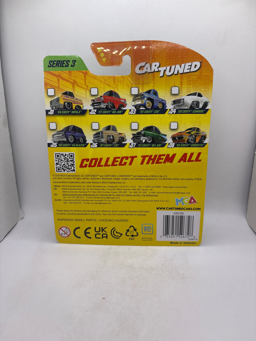 Car Tuned 57 Chevy Bel Air Diecast