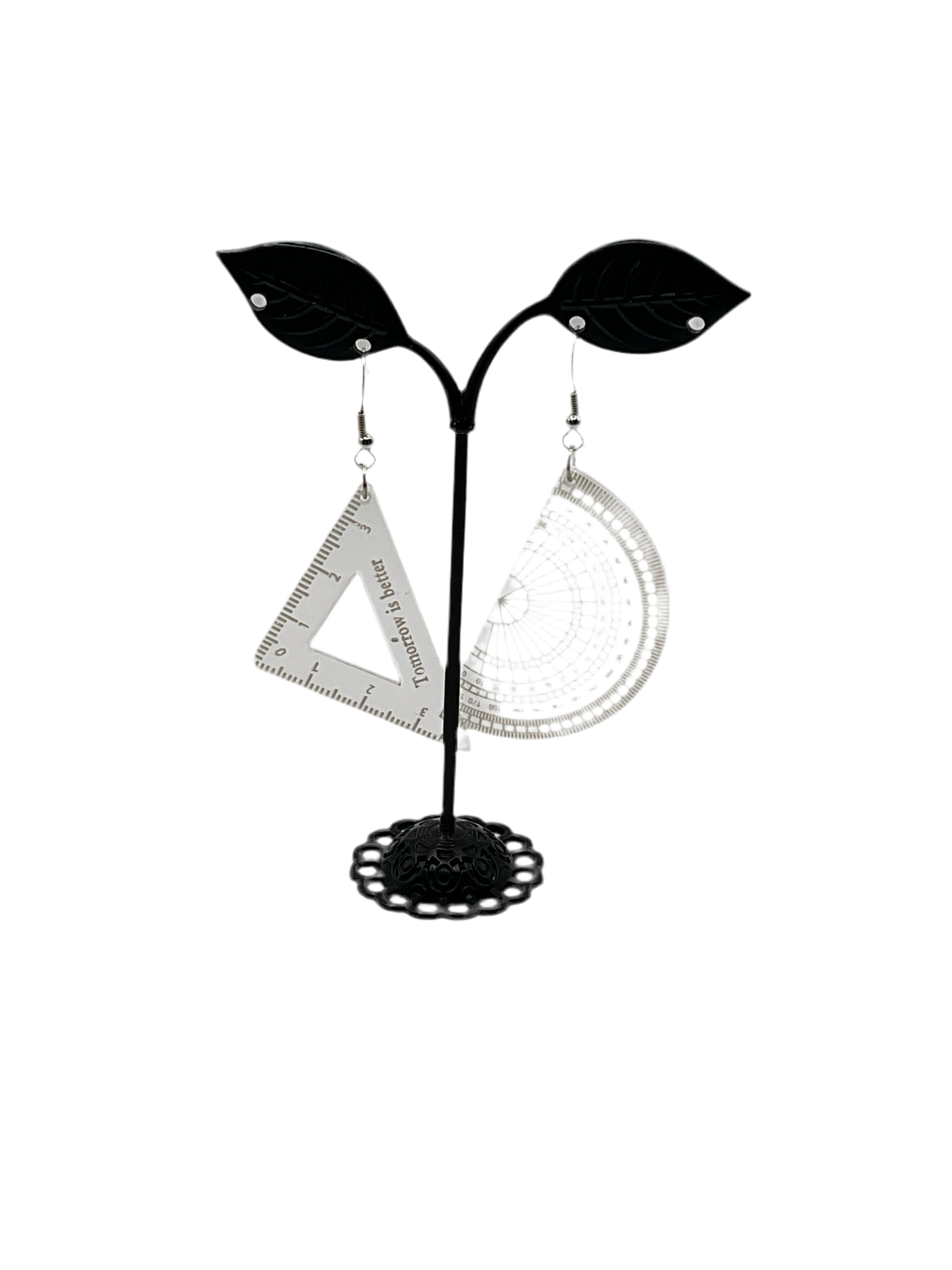 Protractor And Trigon Earrings