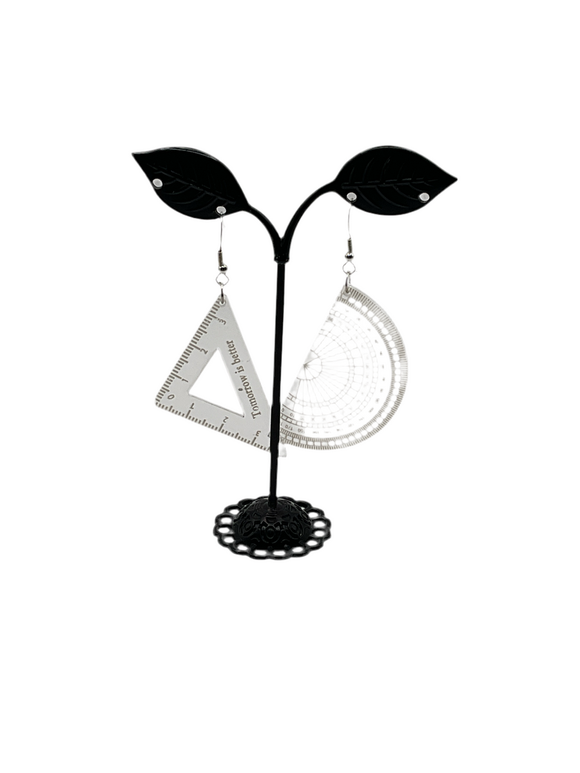 Protractor And Trigon Earrings