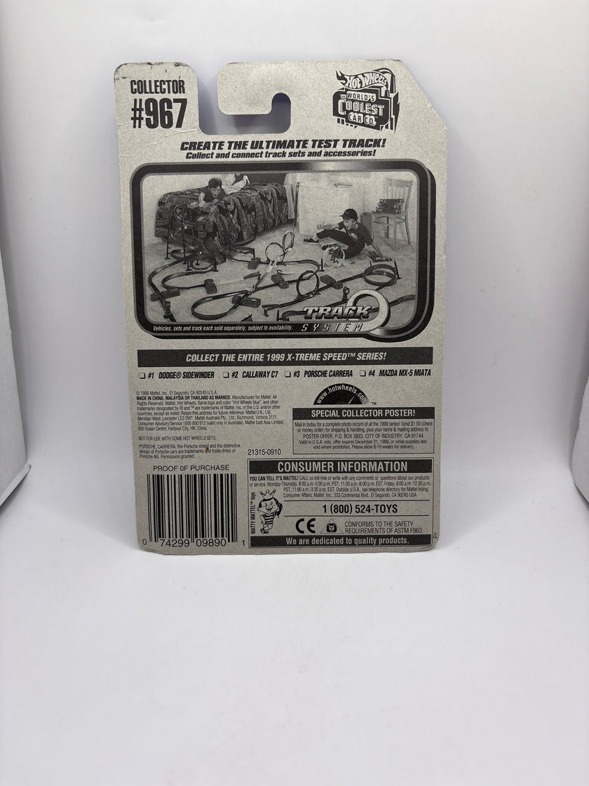 Hot Wheels Porsche Carrera Diecast