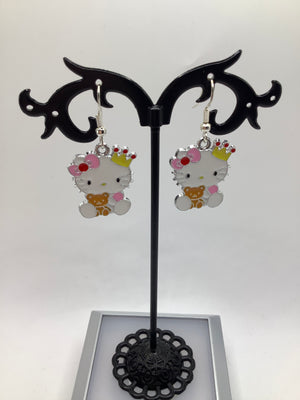 Hello kitty earrings