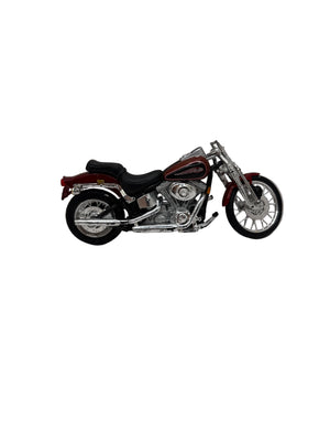 Maisto 2000 FXST Softail Deuce Diecast red
