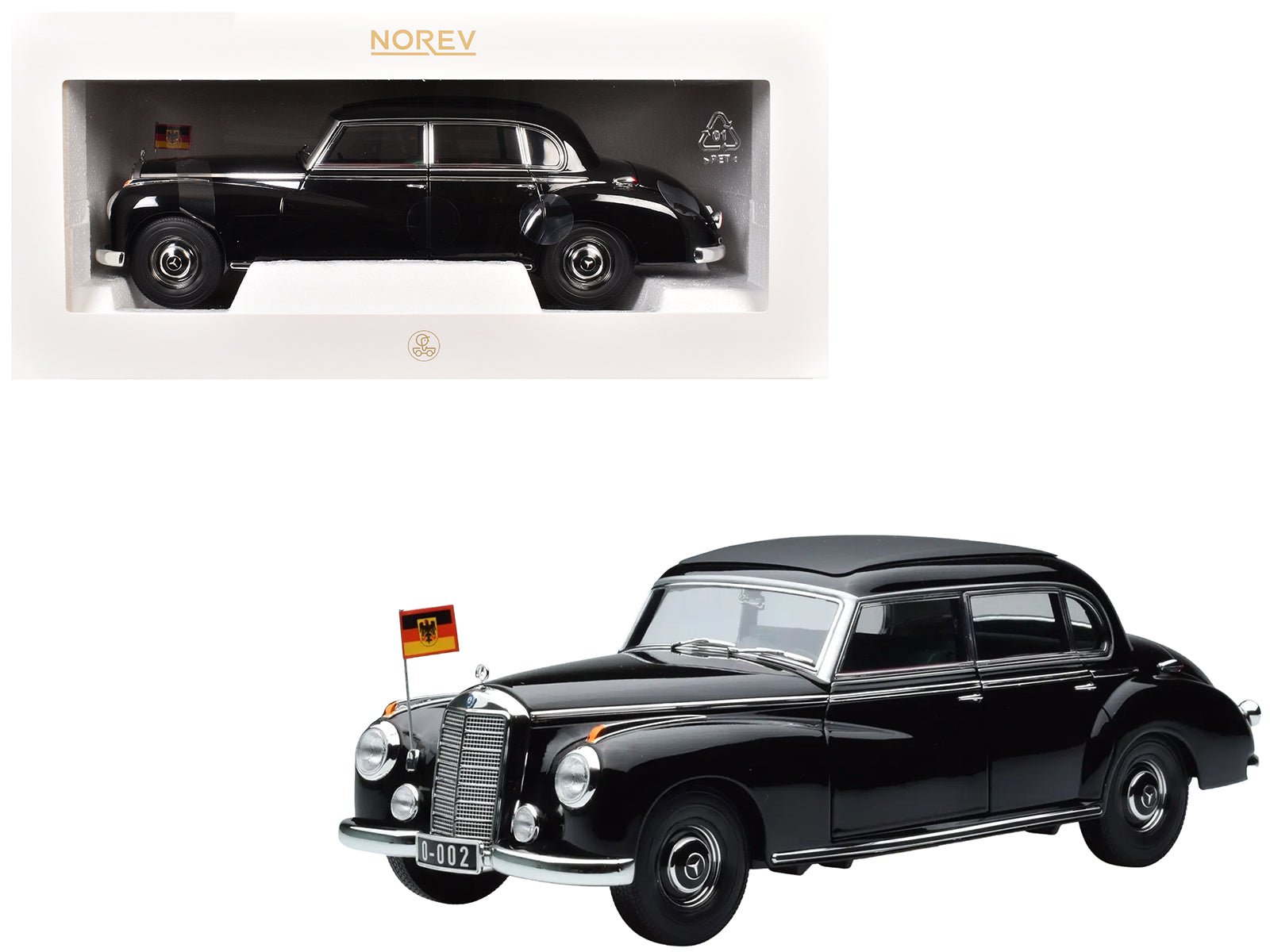 1955 Mercedes-Benz 300 Black 