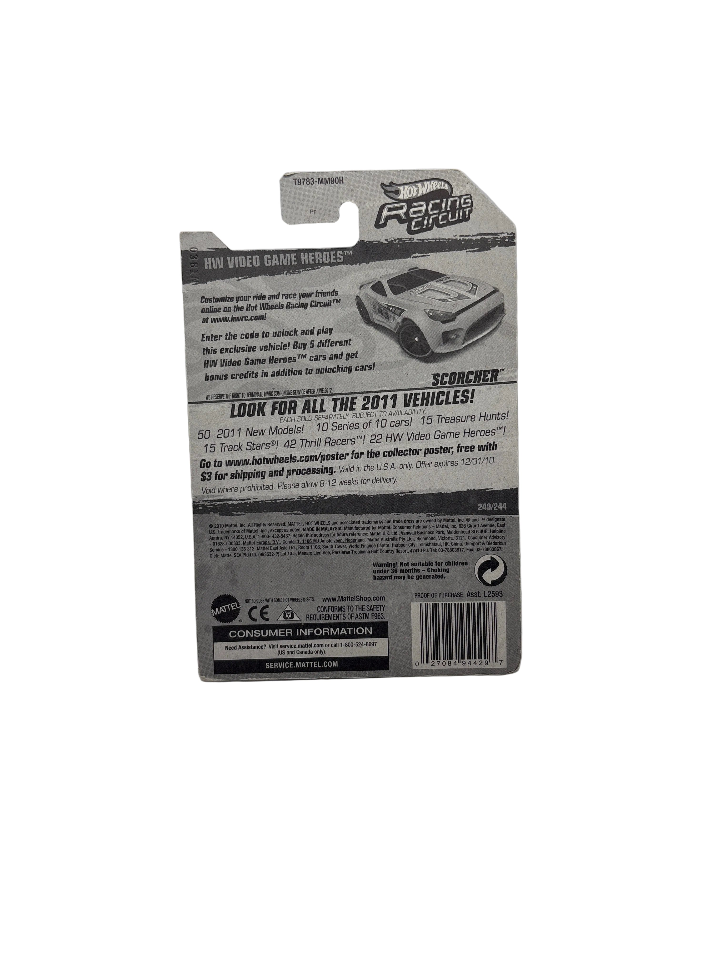 Hot Wheels Scorcher Diecast