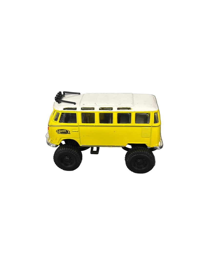 Maisto Volkswagen Van Samba Diecast yellow