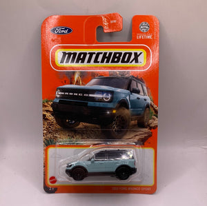 Matchbox 2022 Ford Bronco Sport Diecast